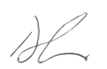 Signature of Dan Sceli